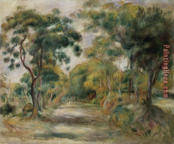 Pierre Auguste Renoir Landscape at Noon